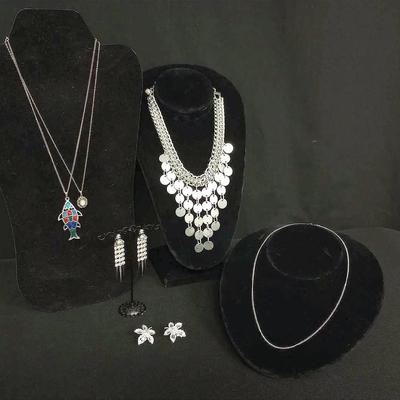 Sarah Coventry Silvertone Jewelry