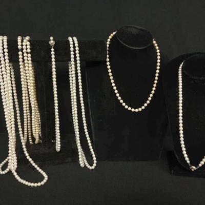 Sarah Coventry Faux Pearls 