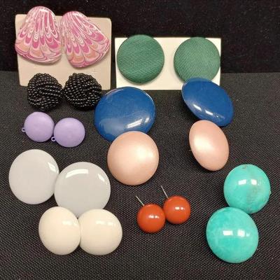 Colorful Post Earrings #1