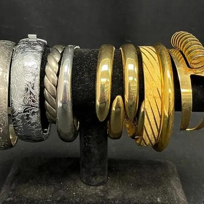 Gold + Silver Tone Bracelets