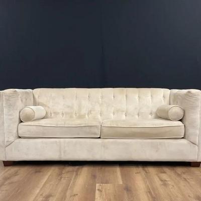 Cream-Colored Sofa