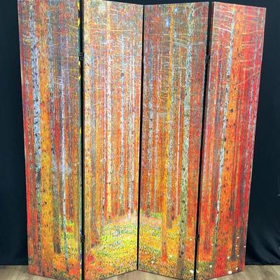4 Panel Room Divider