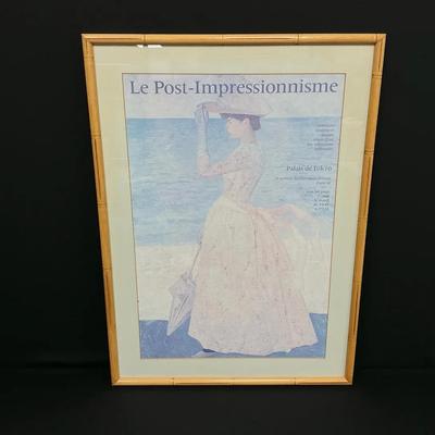 Framed Poster “Le Post-Impressionnisme”