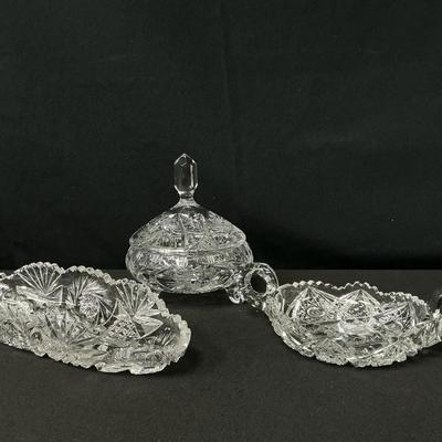 Collection Of Glass Dishes 