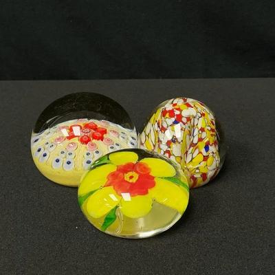 Glass Paperweights 