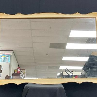 RH Macy & Co Wood Framed Wall Mirror