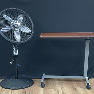 Lasko Floor Fan / Overbed Table