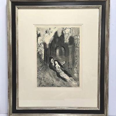 Marc Chagall “Granada” Unsigned Print - 25x21”