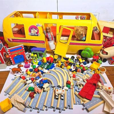 Vintage & Contemporary Toys: Barbie, Fisher Price Little People, Playmobil & More