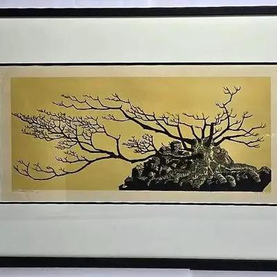 Arieh Kimhi Signed Artist’s Proof Print “Jerusalem” 1974 