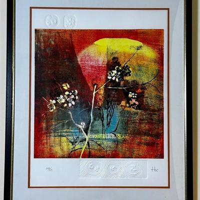 Hoi Lebadang Signed & Numbered Print - Framed 28x23”