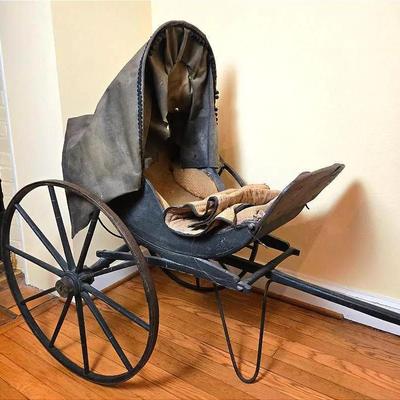 Victorian Doll Carriage - 28x60x37”