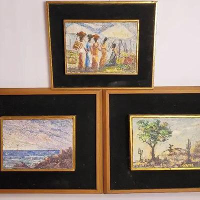 Impressionistic Paintings On Board - 5x7”