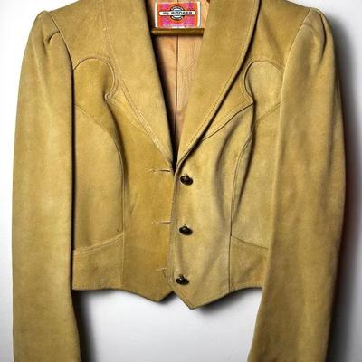 Vintage Ms. Pioneer Suede Jacket - Size 6 