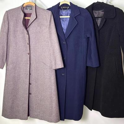Vintage Sara Roberts, Daniel For Spellbound & More Coats - Size 14/L