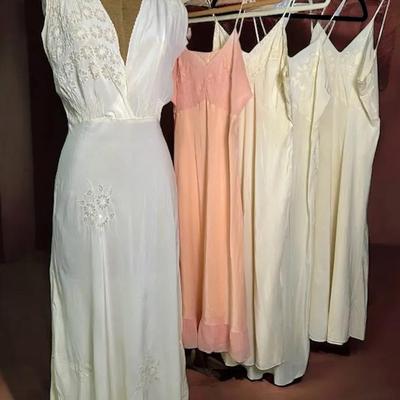 Vintage Slip Dresses (5) - Size S-XS 
