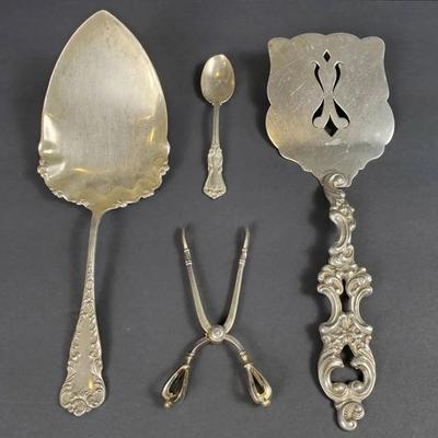 Sterling Silver Serving Utensils - 252 Grams