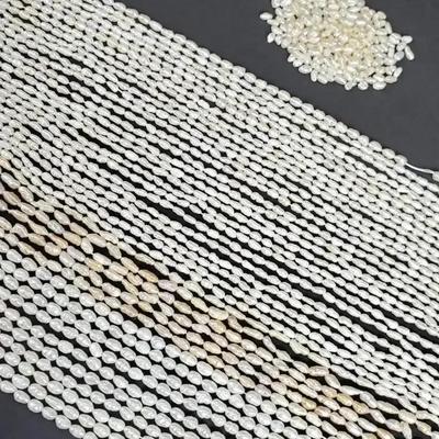 Strung Cultured Rice Pearls - Multiple Strands - Lengths of 16"
