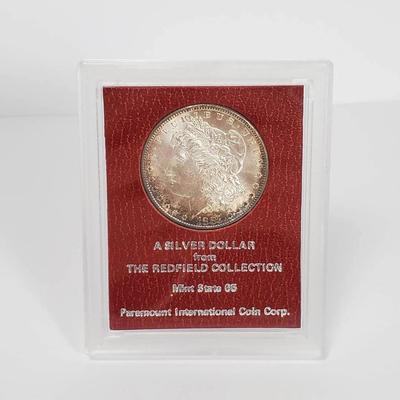 Redfield Collection 1881 S Morgan Dollar - 90% Silver, Paramount International 