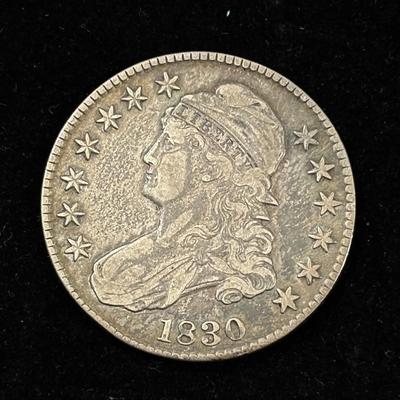 1830 Capped Bust Half Dollar 