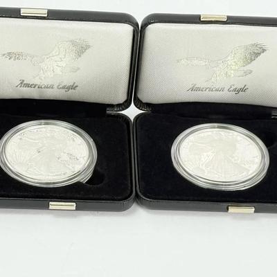 2024 S & W American Eagle 99.9% Silver Proof Coins Lot 2 Of 3