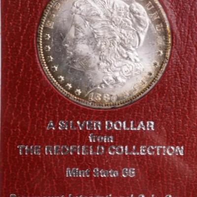 Redfield Collection 1887 S Morgan Dollar - 90% Silver, Paramount International 