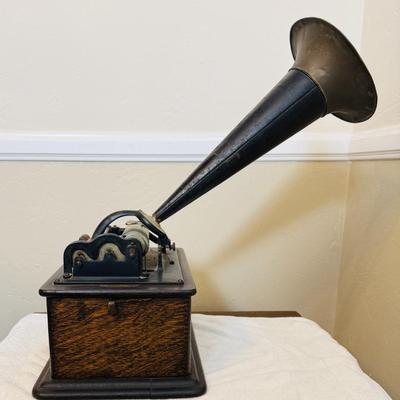 Gramophone Side View