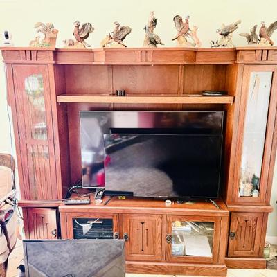 Entertainment Center ( Comes Apart Easy to Move)