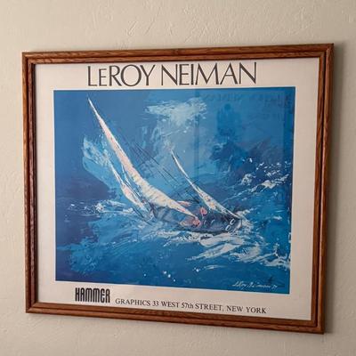Sale Photo Thumbnail #124: Leroy Neimans FramedLeroy Neimans