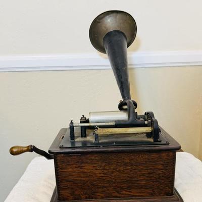 Gramophone Back View