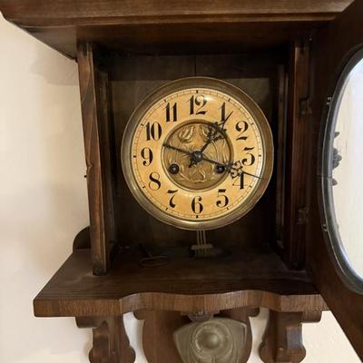 Gustav Becker Wall Clock 19th or 20th Century