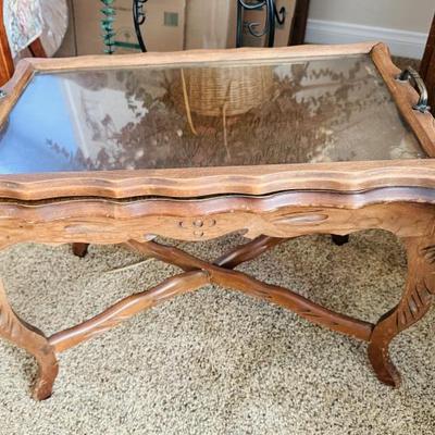 Sale Photo Thumbnail #126: Small Serving Tray Table