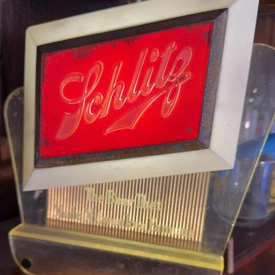 Vintage Schlitz Beer Sign