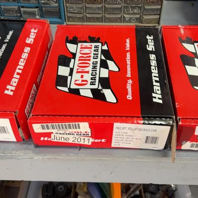 3 Car Drag Race Harness Sets