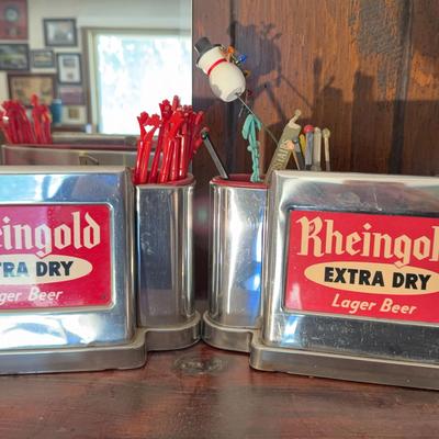 2 Rheingold Bar Holders