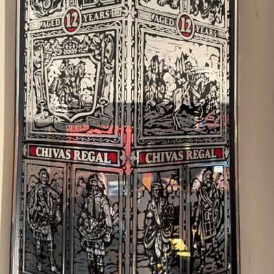 Chivas Regal Advertising Mirror