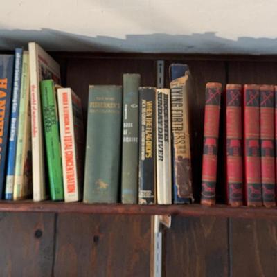 Vintage Car & Airplane Books