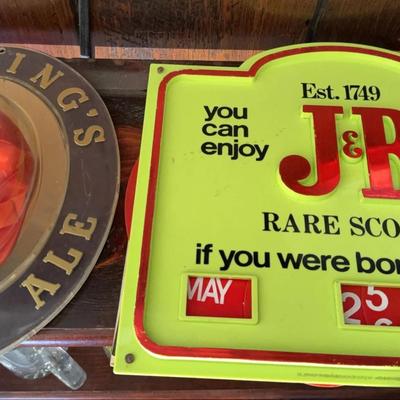 J&B Scotch & carling’s Advertising Signs