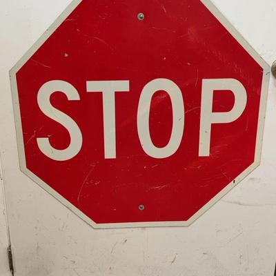 Vintage Stop Sign