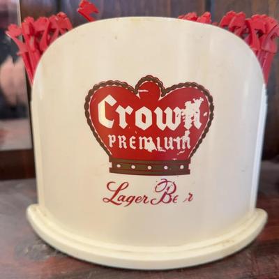 Crown Premium Lager Beer Bar Holder