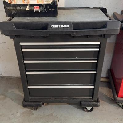 Craftsman Black Rolling Tool Cart