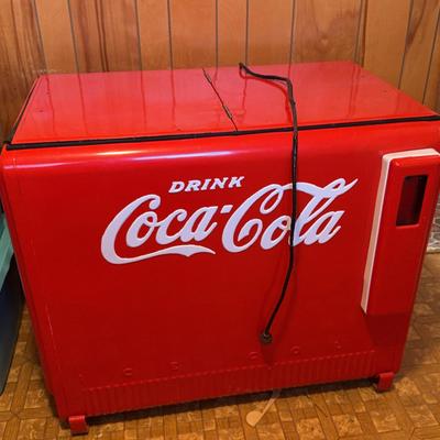 Vintage Coca-Cola Large Cooler