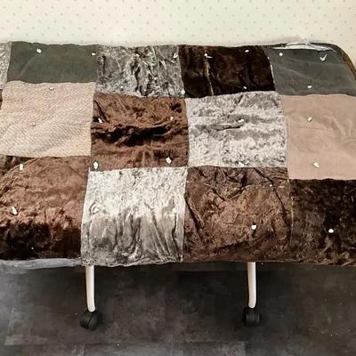 Earth Tones Patchwork Quilt 