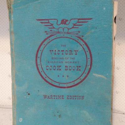 The Victory Binding of the American Woman's Cook Book," Wartime Edition"