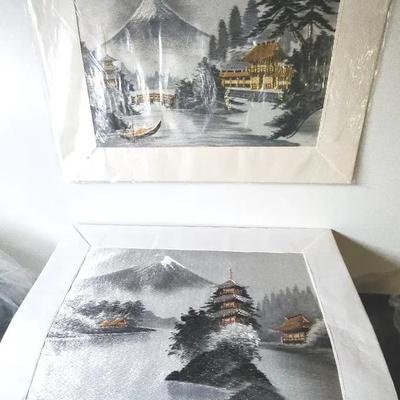 Asian Theme Needlework 