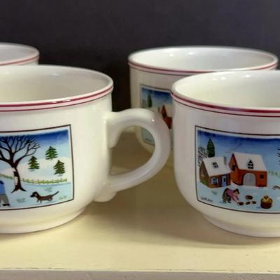 Villeroy & Boch Naïf Christmas Cups