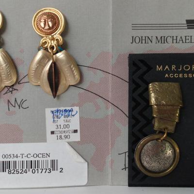 Marjorie Baer & John Michael Richardson Earrings 