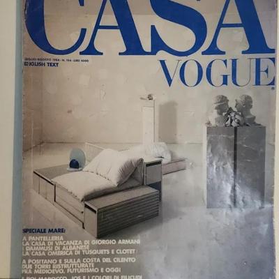 Casa Vogue Magazine – July/August 1984 (No. 154)