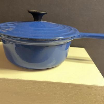 Le Creuset "18" Pot w/Lid Blue 