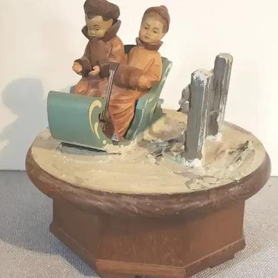 ANRI Music Box Thoren's  Movement Made in Switzerland 